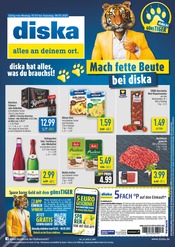 Aktueller diska Discounter Prospekt in Strehla und Umgebung, "Alles günstig. Alles da. Alles an Deinem Ort." mit 12 Seiten, 03.03.2025 - 08.03.2025