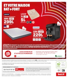 Offre Matelas 160x200 dans le catalogue But du moment à la page 40
