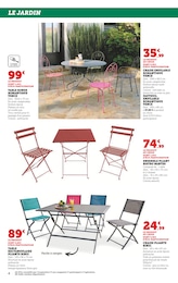 Offre Table Pliante dans le catalogue Super U du moment à la page 4
