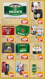 Weizenbier Angebot im aktuellen REWE Prospekt auf Seite 20