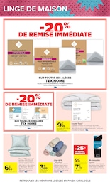 Offre Literie dans le catalogue Carrefour du moment à la page 76
