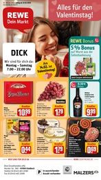 REWE Prospekt "Dein Markt" für Gladbeck, 33 Seiten, 10.02.2025 - 15.02.2025