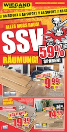 wohnen & sparen Wiegand Prospekt für Sonnefeld: "ALLES MUSS RAUS! SSV RÄUMUNG!", 6 Seiten, 13.07.2024 - 11.08.2024