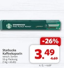 Kaffeekapseln im Angebot bei Markant Nordwest in Paderborn Kaffeekapseln Angebote von Starbucks bei Markant Nordwest Paderborn für 3,49 €