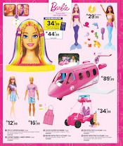 Promos Barbie Sirène dans le catalogue "JOUEZ AVEC NOUS" de JouéClub à la page 176