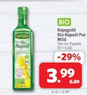 Bio Rapsöl Pur Mild im Angebot bei Markant Nordwest in Bremerhaven Bio Rapsöl Pur Mild Angebote von Rapsgold bei Markant Nordwest Bremerhaven für 3,99 €