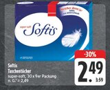 Taschentücher Angebote von Softis bei EDEKA Gera für 2,49 €
