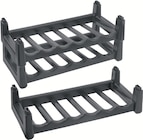 Lot de 3 racks à bouteilles - Intermarché Super Lot de 3 racks à bouteilles à 9,90 € dans le catalogue Intermarché Super