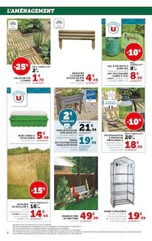 Promo Bac À Plante dans le catalogue Super U du moment à la page 8