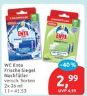 Frische Siegel Nachfüller Angebote von WC Ente bei budni Buchholz für 2,99 €