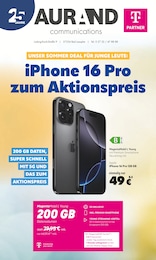 Aurand Communications Prospekt für Erndtebrück mit 8 Seiten Aurand Communications Prospekt für Erndtebrück: "iPhone 16 Pro zum Aktionspreis", 8 Seiten, 01.07.2025 - 31.07.2025