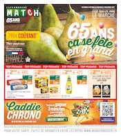 Prospectus Supermarchés Match à Mazeley, "65 ANS ça se fête en grand", 20 pages de promos valables du 21/10/2025 au 02/11/2025