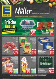 EDEKA Prospekt "Wir lieben Lebensmittel!" für Mulda, 28 Seiten, 17.11.2025 - 22.11.2025