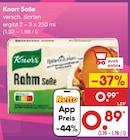 Rahm Soße bei Netto Marken-Discount im Milzau Prospekt für 0,89 €