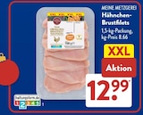 Hähnchen-Brustfilets im ALDI SÜD Prospekt Hähnchen-Brustfilets von Meine Metzgerei im aktuellen ALDI SÜD Prospekt für 12,99 €