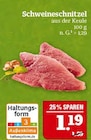 Schweineschnitzel Angebote bei Marktkauf Erlangen für 1,19 €