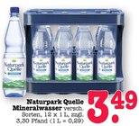 Aktuelles Mineralwasser Angebot bei E center in Mannheim ab 3,49 €