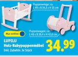 Puppenwiege im Angebot bei Lidl in Neustadt Puppenwiege Angebote von LUPILU bei Lidl Neustadt für 34,99 €