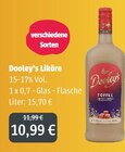 Dooley's Liköre im Angebot bei GetränkeLand Mayer in Bautzen Dooley's Liköre Angebote bei GetränkeLand Mayer Bautzen für 10,99 €