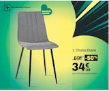 Chaise Diane - But à Quimper Chaise Diane en promo chez But Quimper à 34,99 €