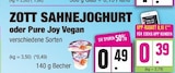 Sahnejoghurt im Angebot bei EDEKA in Norderstedt Sahnejoghurt Angebote von Zott bei EDEKA Norderstedt für 0,39 €
