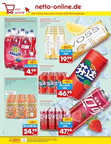 Wasser im Netto Marken-Discount Prospekt "Aktuelle Angebote" mit 63 Seiten (Duisburg)