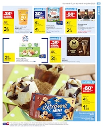 Offre Crème Glacée dans le catalogue Carrefour du moment à la page 47