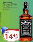Tennessee Whiskey Angebote von Jack Daniel's bei GLOBUS Weinheim für 14,44 €