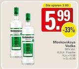 Vodka bei WEZ im Petershagen Prospekt für 5,99 €