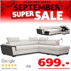 Aktuelle Ecksofa Angebote bei Seats and Sofas in Stuttgart Aktuelles Edge Ecksofa Angebot bei Seats and Sofas in Stuttgart ab 699,00 €
