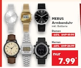 Armbanduhr Damen im Angebot bei Kaufland in Seevetal Armbanduhr Damen Angebote von MEBUS bei Kaufland Seevetal für 7,99 €