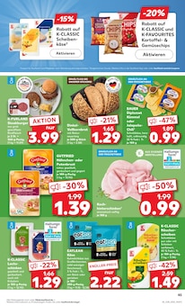 Putenbrust Angebot im aktuellen Kaufland Prospekt auf Seite 45