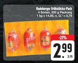 Aktuelles Frühstücks-Pack Angebot bei E center in Dresden ab 2,99 €