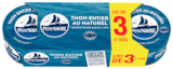 Thon entier au naturel démarche responsable - Petit Navire - Netto Thon entier au naturel démarche responsable - Petit Navire à 6,18 € dans le catalogue Netto