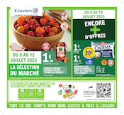 Catalogue E.Leclerc à Beaupuy cette semaine, valable du 08/07/2025 au 19/07/2025 Prospectus E.Leclerc à Beaupuy, "TOUT CE QUI COMPTE POUR VOUS EXISTE À PRIX E.LECLERC", 20 pages de promos valables du 08/07/2025 au 19/07/2025