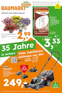 Prospectus Globus-Baumarkt de la semaine "GLOBUS BAUMARKT Immer eine Idee besser" avec 1 pages, valide du 02/06/2025 au 07/06/2025 pour Offendorf et alentours
