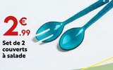 Set de 2 couverts à salade à 2,99 € dans le catalogue Maxi Bazar