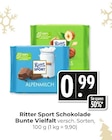 Aktuelle Ritter Sport Angebote bei Hieber in Freiburg (Breisgau) Aktuelles Schokolade Alpenmilch Angebot bei Hieber in Freiburg (Breisgau) ab 0,99 €