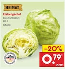 Eisbergsalat im Netto Marken-Discount Prospekt Eisbergsalat von Heimat im aktuellen Netto Marken-Discount Prospekt für 0,79 €