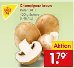 Champignon braun Angebote von Markttag bei Netto Marken-Discount Mülheim für 1,79 €