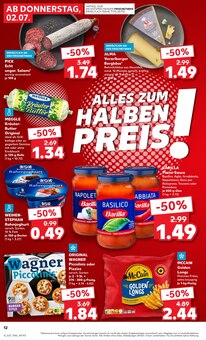 Pizza im Kaufland Prospekt "Hier bin ich richtig" mit 75 Seiten (Jena)