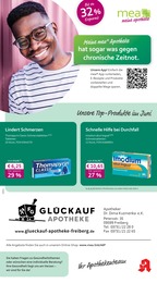 mea - meine apotheke Prospekt für Freiberg: "Unsere Juni-Angebote", 4 Seiten, 01.06.2025 - 30.06.2025