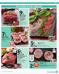 Offre Viande surgelée dans le catalogue E.Leclerc du moment à la page 17