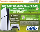 PlayStation 5 (Modellgruppe - Slim) mit Laufwerk bei expert im Salzwedel Prospekt für 599,00 €