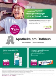 Apotheke Prospekt von mea - meine apotheke in Riemerling Aktueller mea - meine apotheke Apotheken Prospekt für Riemerling: Unsere Mai-Angebote mit 4} Seiten, 01.05.2025 - 31.05.2025