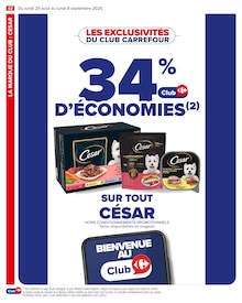 Promo César dans le catalogue Carrefour du moment à la page 44