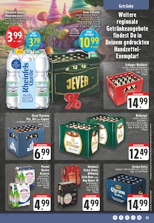 Mineralwasser im EDEKA Prospekt "Aktuelle Angebote" mit 24 Seiten (Essen)