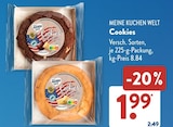 Cookies von MEINE KUCHEN WELT für 1,99 € bei ALDI SÜD im Angebot Cookies von MEINE KUCHEN WELT im aktuellen ALDI SÜD Prospekt
