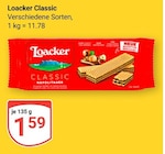 Classic im Angebot bei GLOBUS in Saarbrücken Classic Angebote von Loacker bei GLOBUS Saarbrücken für 1,59 €