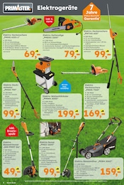Rasenmäher im Globus-Baumarkt Prospekt in Neunkirchen Aktueller Globus-Baumarkt Prospekt mit Rasenmäher, "Immer eine Idee besser", Seite 4